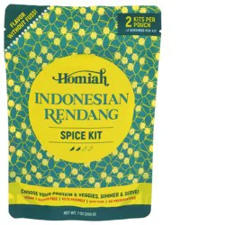 Homiah Medium Indonesian Rendang Curry Paste 7 oz