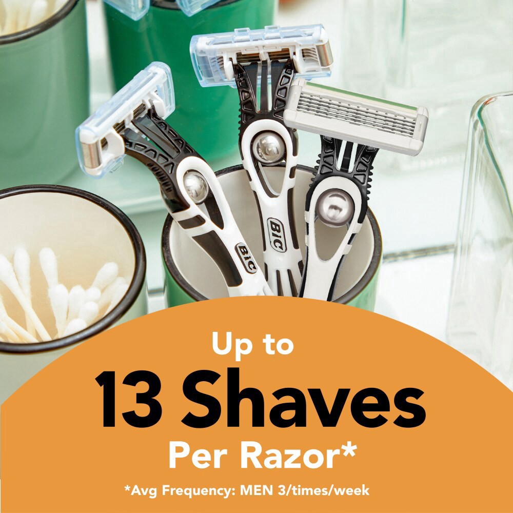 slide 6 of 6, BIC Flex Sensitive Razors 2 ea, 2 ct