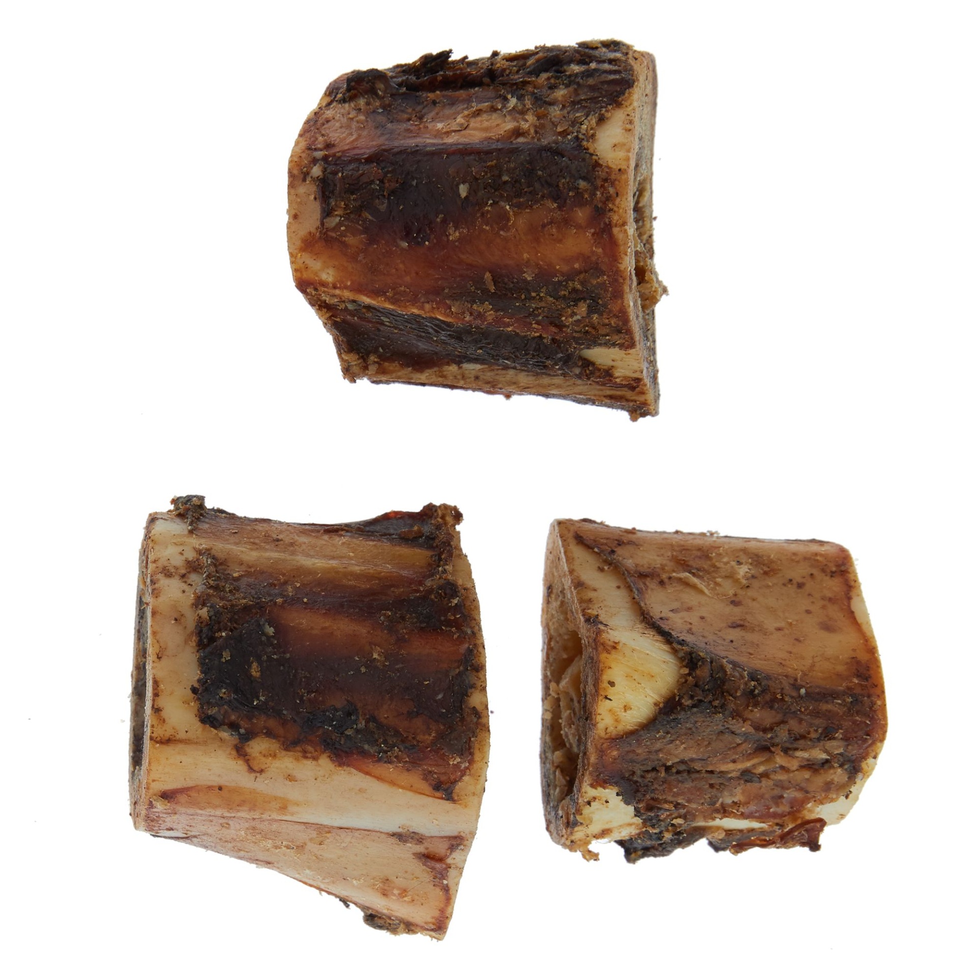 slide 1 of 1, Dentley's Nature's Chews Beef Center Bones Dog Chew, 3 ct