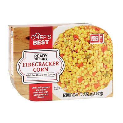 slide 1 of 1, Chef's Best Firecracker Corn With Southwestern Flavors, 9 oz