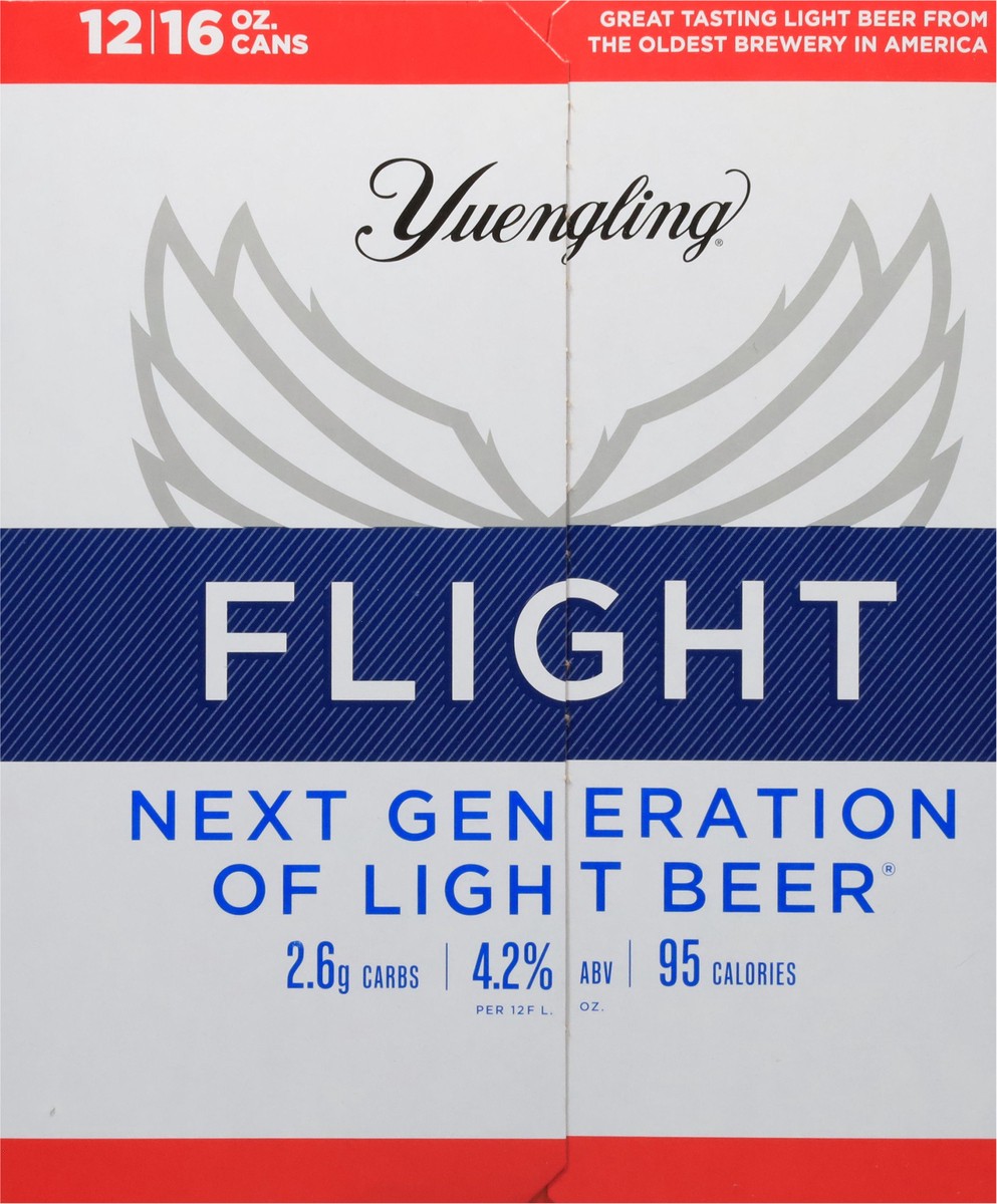 slide 2 of 13, Yuengling Flight Light Beer 12 - 16 oz Cans, 12 ct