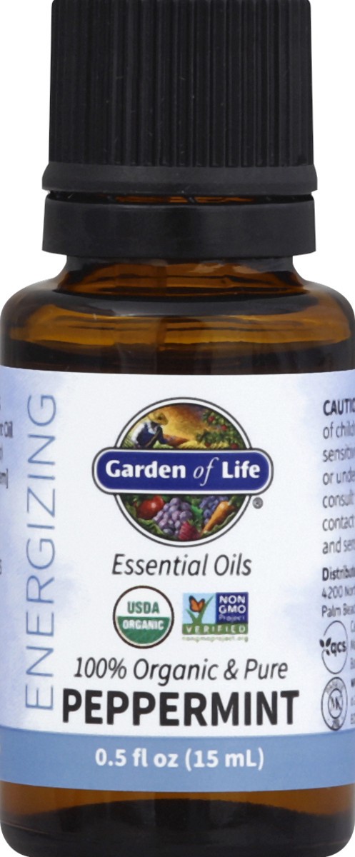 slide 1 of 1, Garden of Life Essential Oil Peppermin Org.05Oz, 0.5 oz