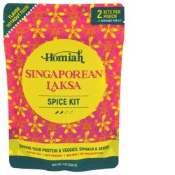 Homiah Mild Singaporean Laksa Curry Paste 7 oz