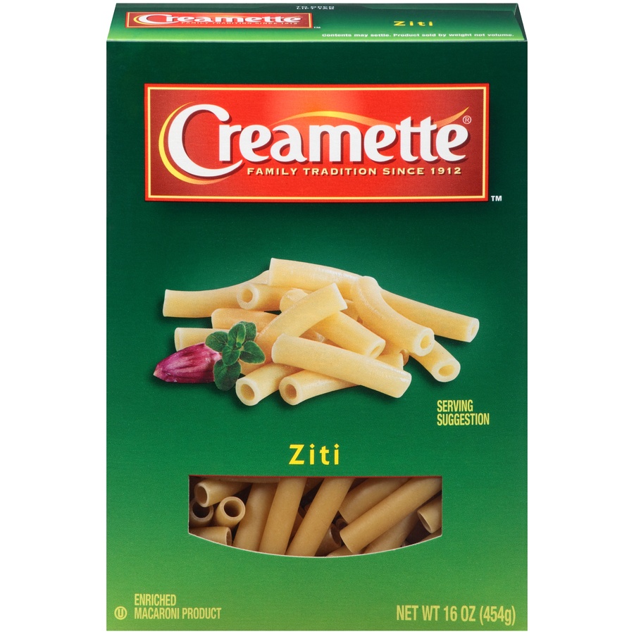 slide 1 of 8, Creamette Ziti, 16 oz