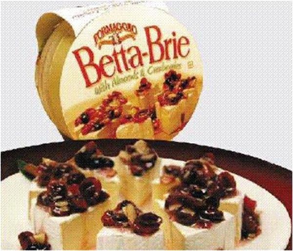 slide 1 of 1, Formaggio Betta Brie Brie with Almond & Cranberry, 16 oz