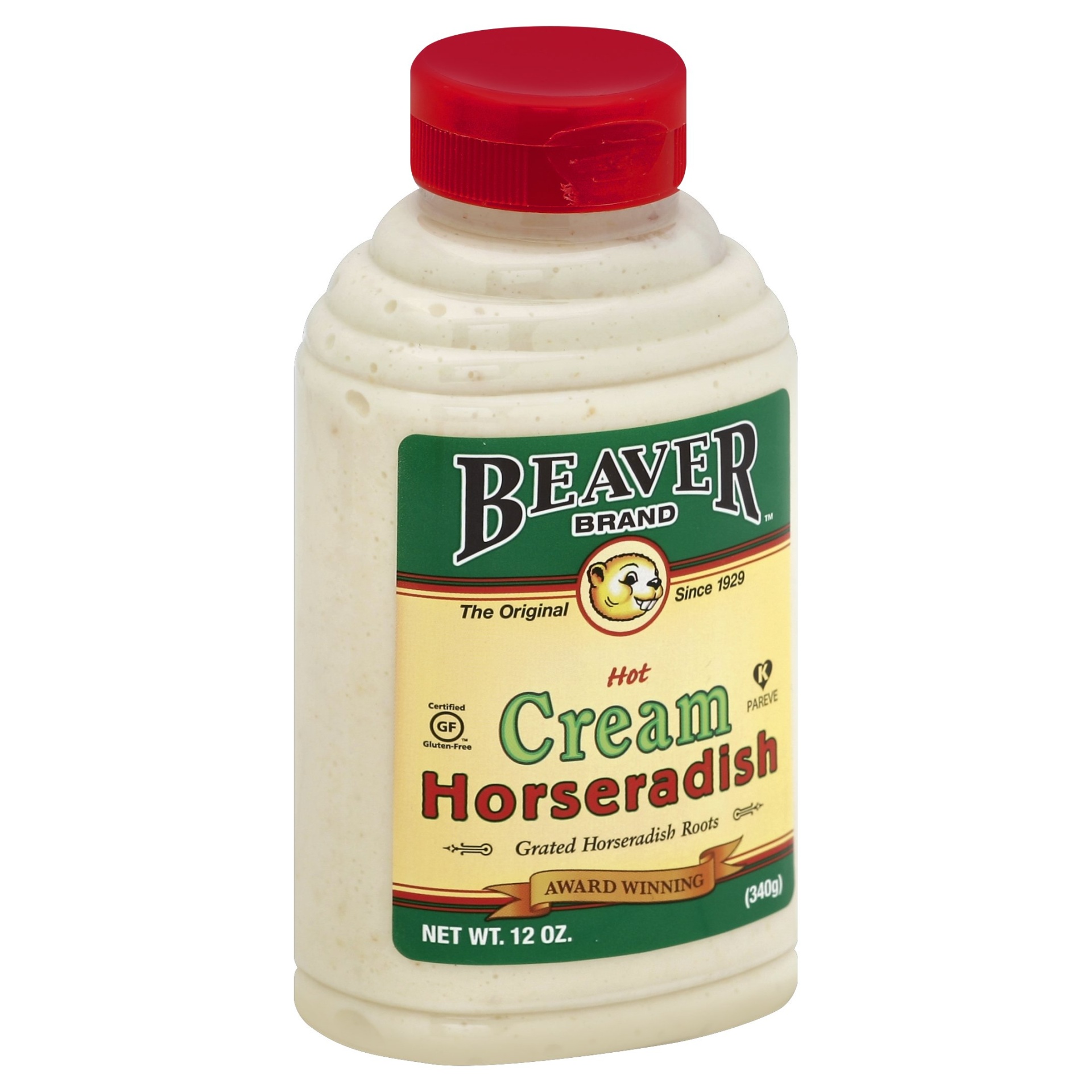 slide 1 of 2, Beaver Creamy Horseradish, 