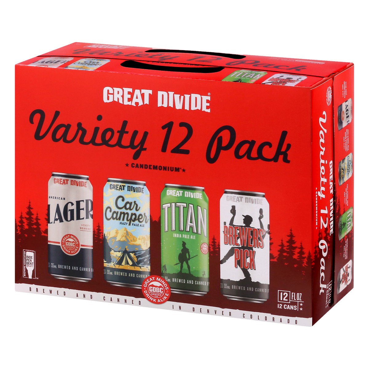 slide 3 of 9, Great Divide Brewing Co. Variety 12 Pack Beer 12 ea, 12 ct