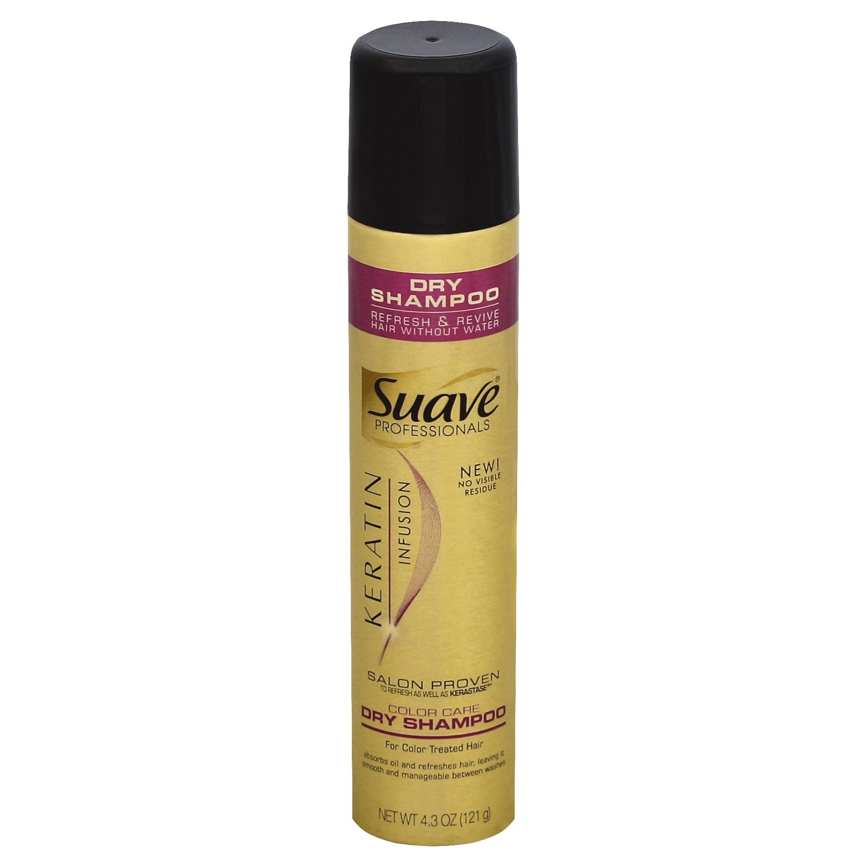 slide 1 of 1, Suave Professionals Keratin Infusion Color Care Dry Shampoo, 4.3 oz