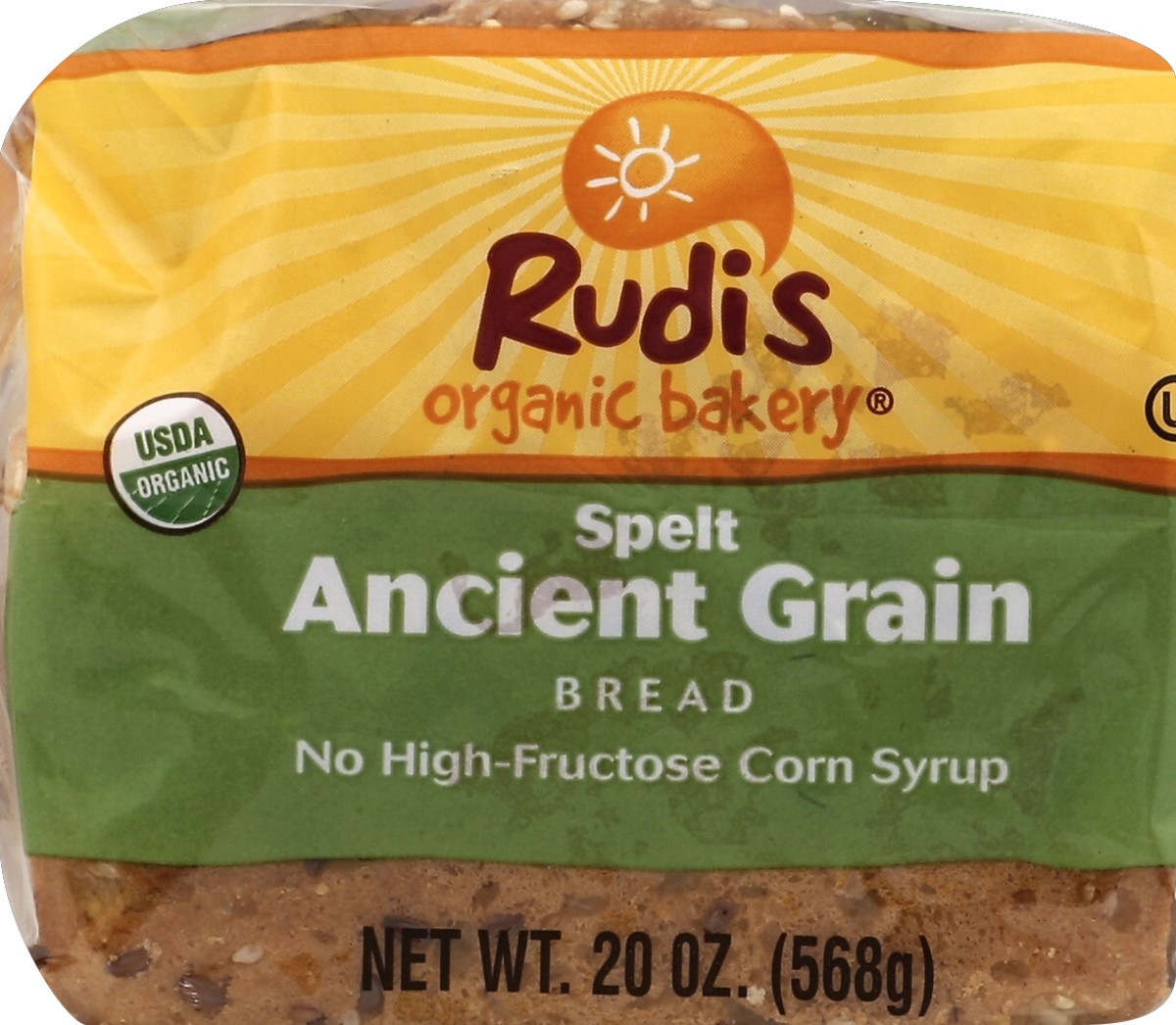 slide 5 of 6, Rudi's Bakery Bread Spelt Ancient Grain Organic, 20 oz