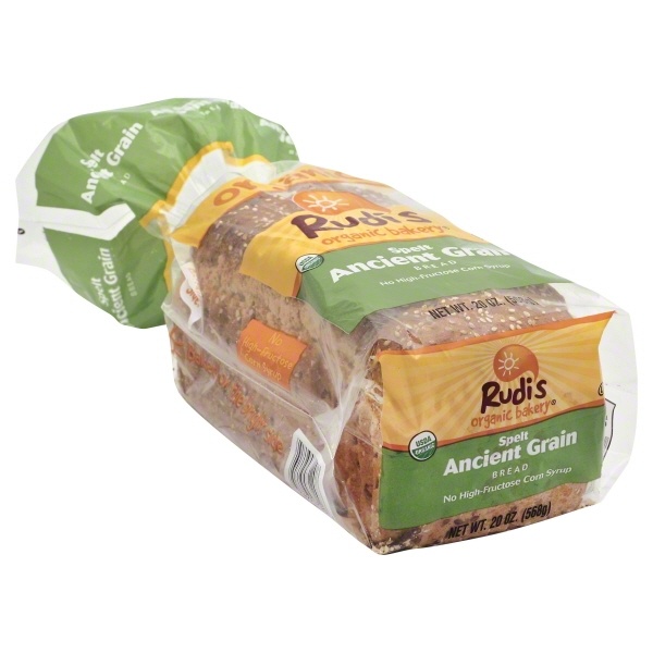 slide 1 of 1, Rudi's Bakery Bread Spelt Ancient Grain Organic, 20 oz
