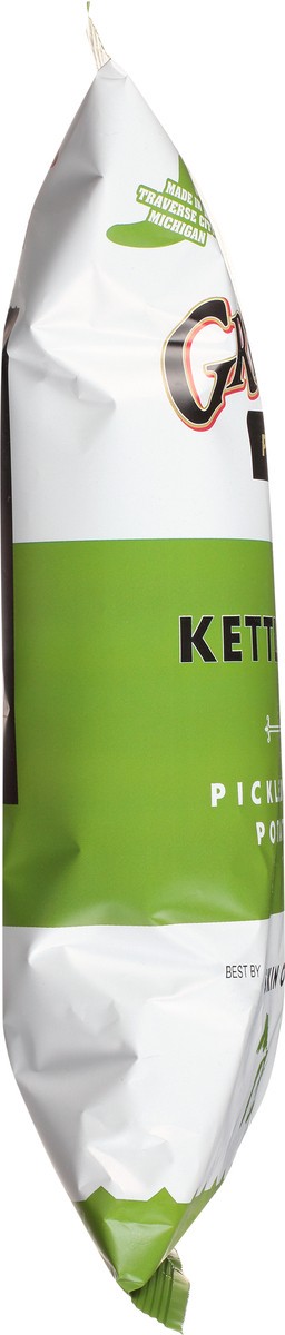 slide 6 of 12, Great Lakes Potato Chip Kettle Cooked Picked Jalapeno Potato Chips 8 oz, 8 oz