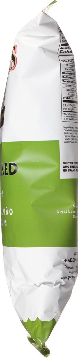 slide 7 of 12, Great Lakes Potato Chip Kettle Cooked Picked Jalapeno Potato Chips 8 oz, 8 oz