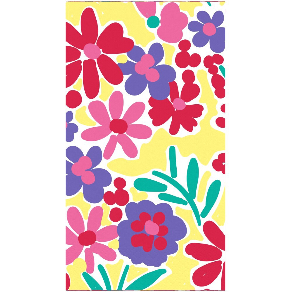 slide 2 of 2, Kroger Entertainment Essentials Garden Bouqet Napkins, 24 ct