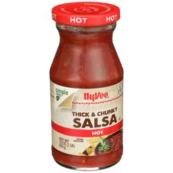 Hy-vee Hot Thick & Chunky Salsa