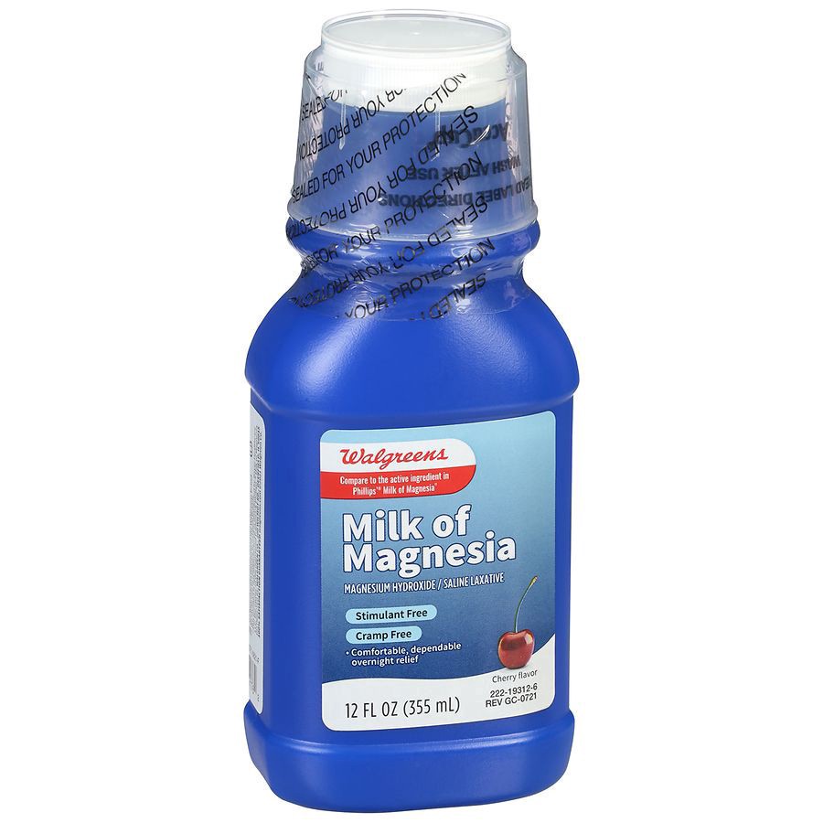 slide 2 of 5, Walgreens Milk Of Magnesia Cherry, 12 oz