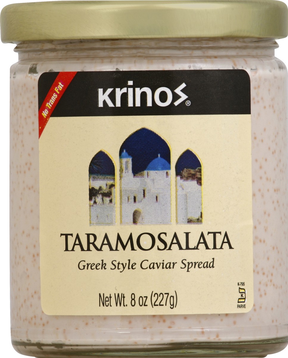 slide 1 of 2, Krinos Taramosalata 8 oz, 8 oz