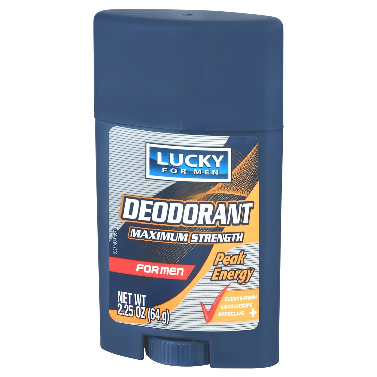 slide 4 of 9, Lucky For Men Peak Energy Maximum Strength Deodorant 2.25 oz, 2.25 oz