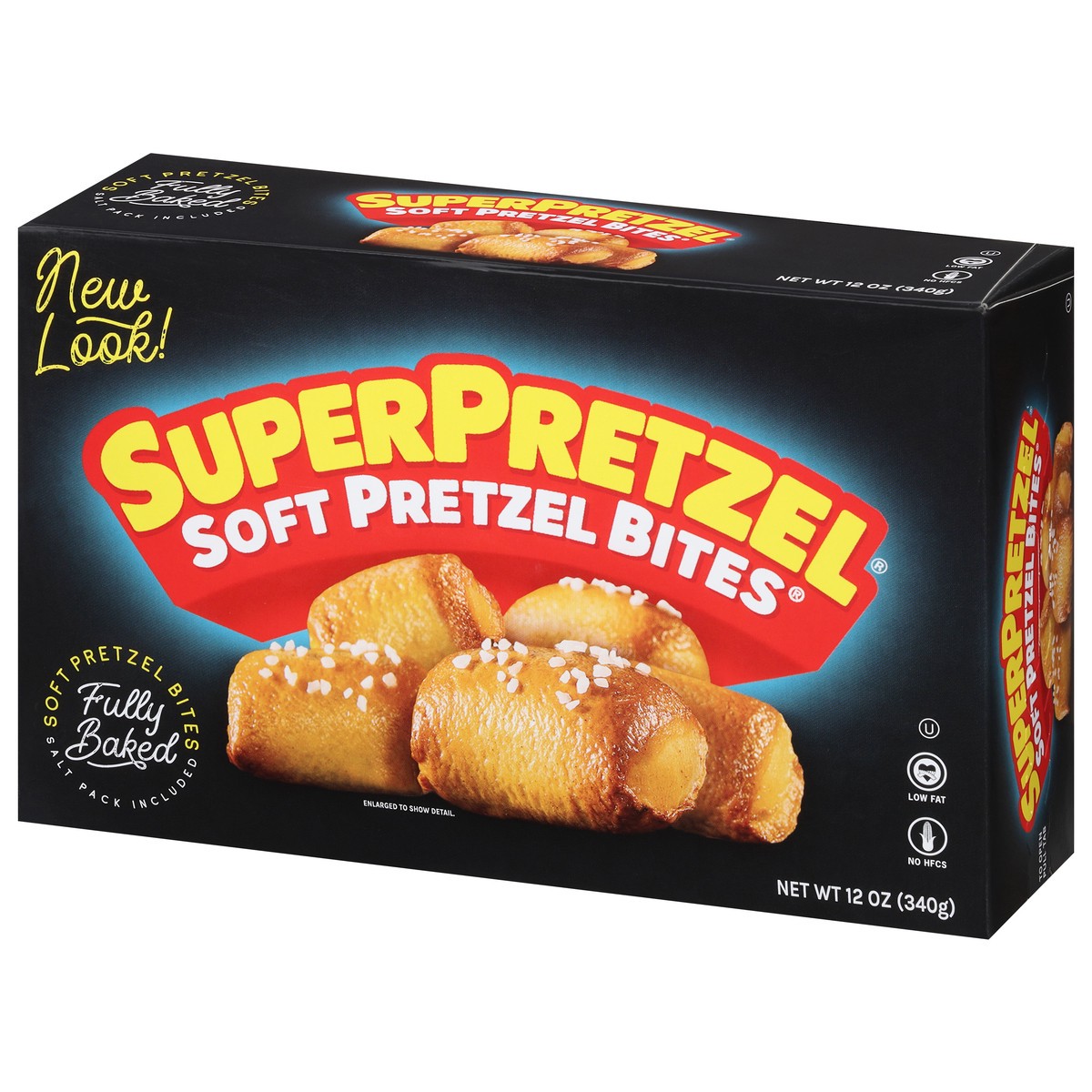 slide 3 of 9, SuperPretzel Soft Pretzel Bites, 12 oz