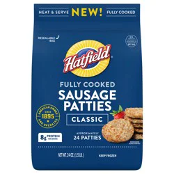 Hatfield Frozen Fully Cooked Sausage Pa
