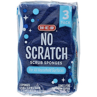 H-E-B No Scratch Scrub Sponges