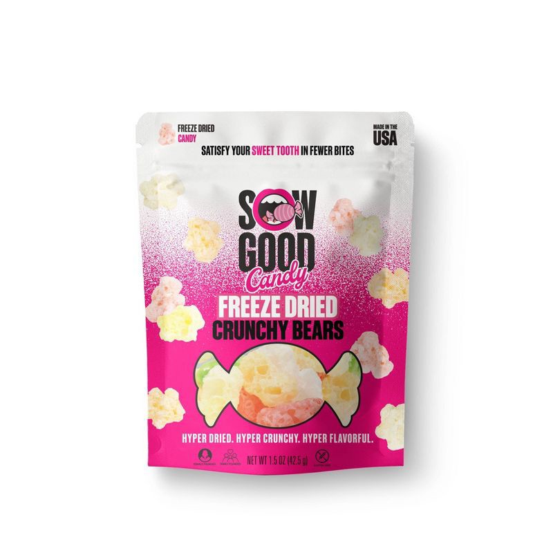 slide 1 of 1, Sow Good Candy Freeze Dried Crunchy, 1.5 oz