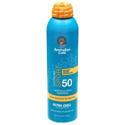 Australian Gold Sunscreen Spray, Ultra Chill SPF 50