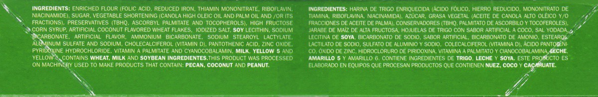 slide 3 of 9, La Moderna Coconut Bar Cookies, 12.42 oz