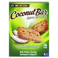 La Moderna Coconut Bar Cookies