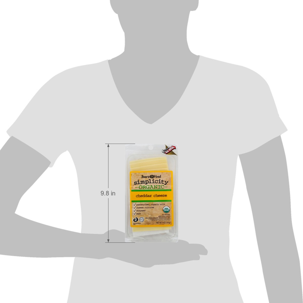 Boar's Head Cheese, Cheddar, Organic 5 oz Shipt