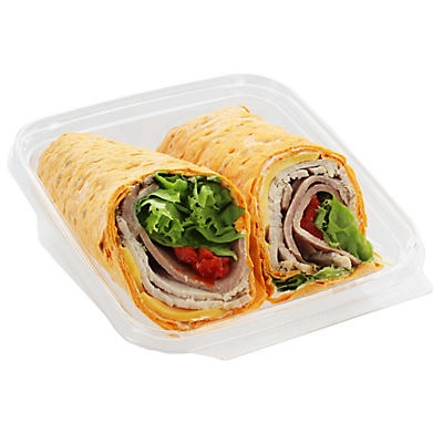 slide 1 of 1, H-E-B Meal Simple Club Wrap, 8.8 oz