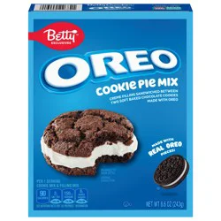 Betty Exclusives OREO Cookie Pie Mix, Baking Mix Made with Real OREO Cookie Pieces, 8.6 oz