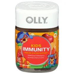 Olly Kids Cherry Berry Immunity 50 Gummies