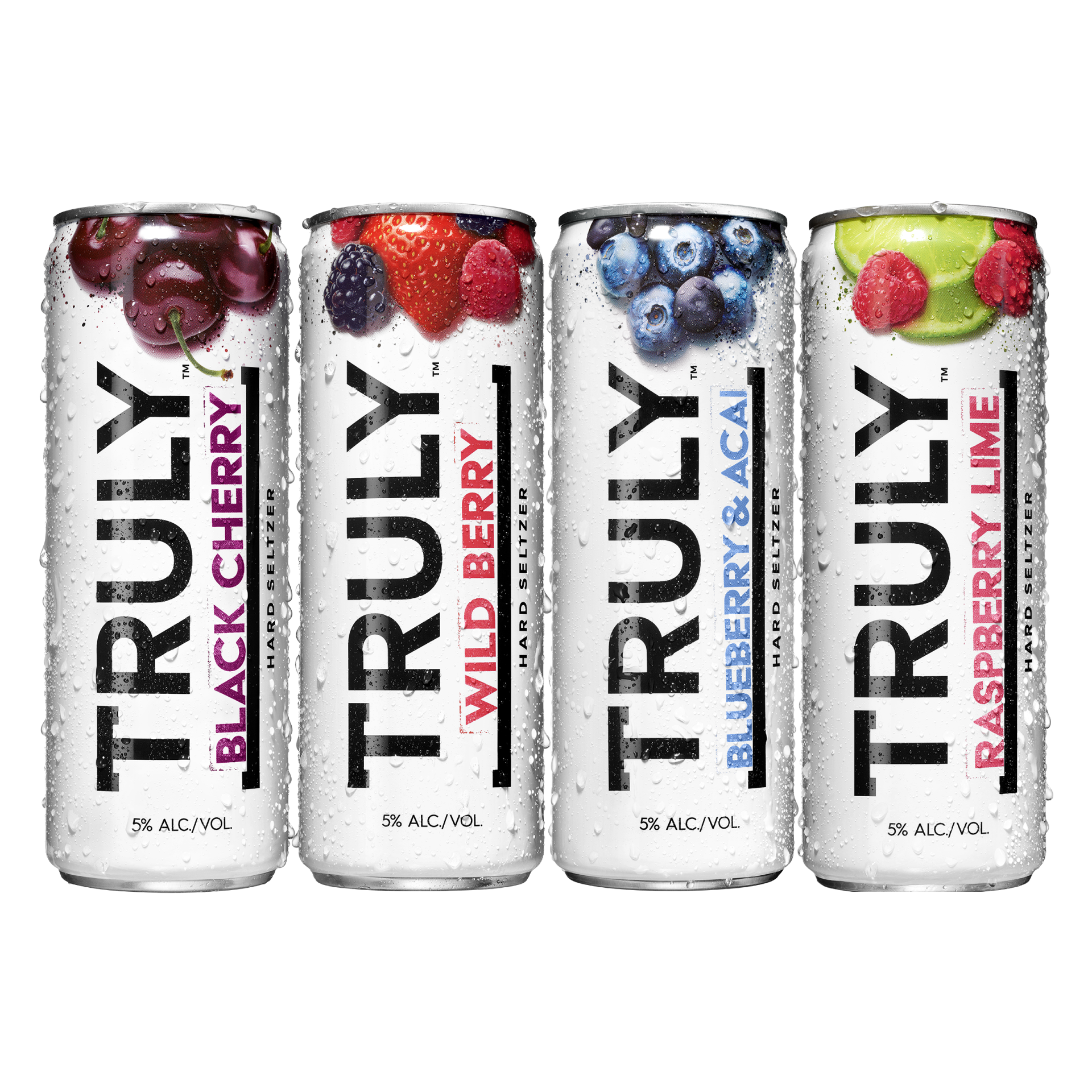 slide 2 of 5, TRULY Hard Seltzer Berry Mix Pack, 12 ct; 12 fl oz