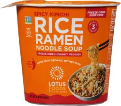 Lotus Foods Spicy Kimchi Ramen