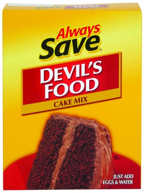 slide 1 of 1, Always Save Devil's Food Cake Mix, 15.25 oz