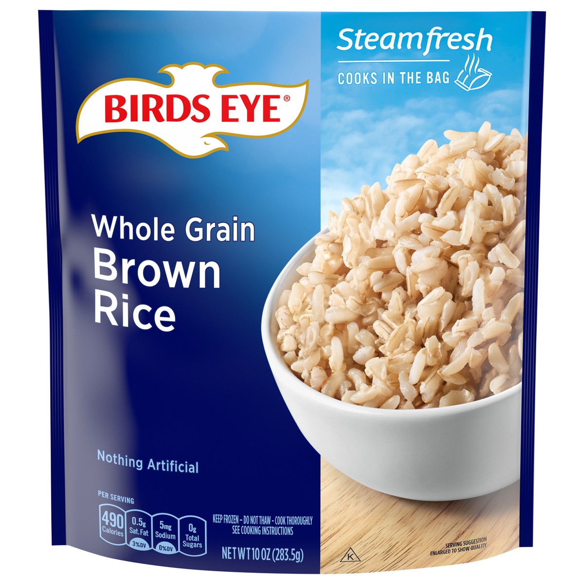 slide 1 of 5, Birds Eye Whole Grain Brown Rice 10 oz, 10 oz