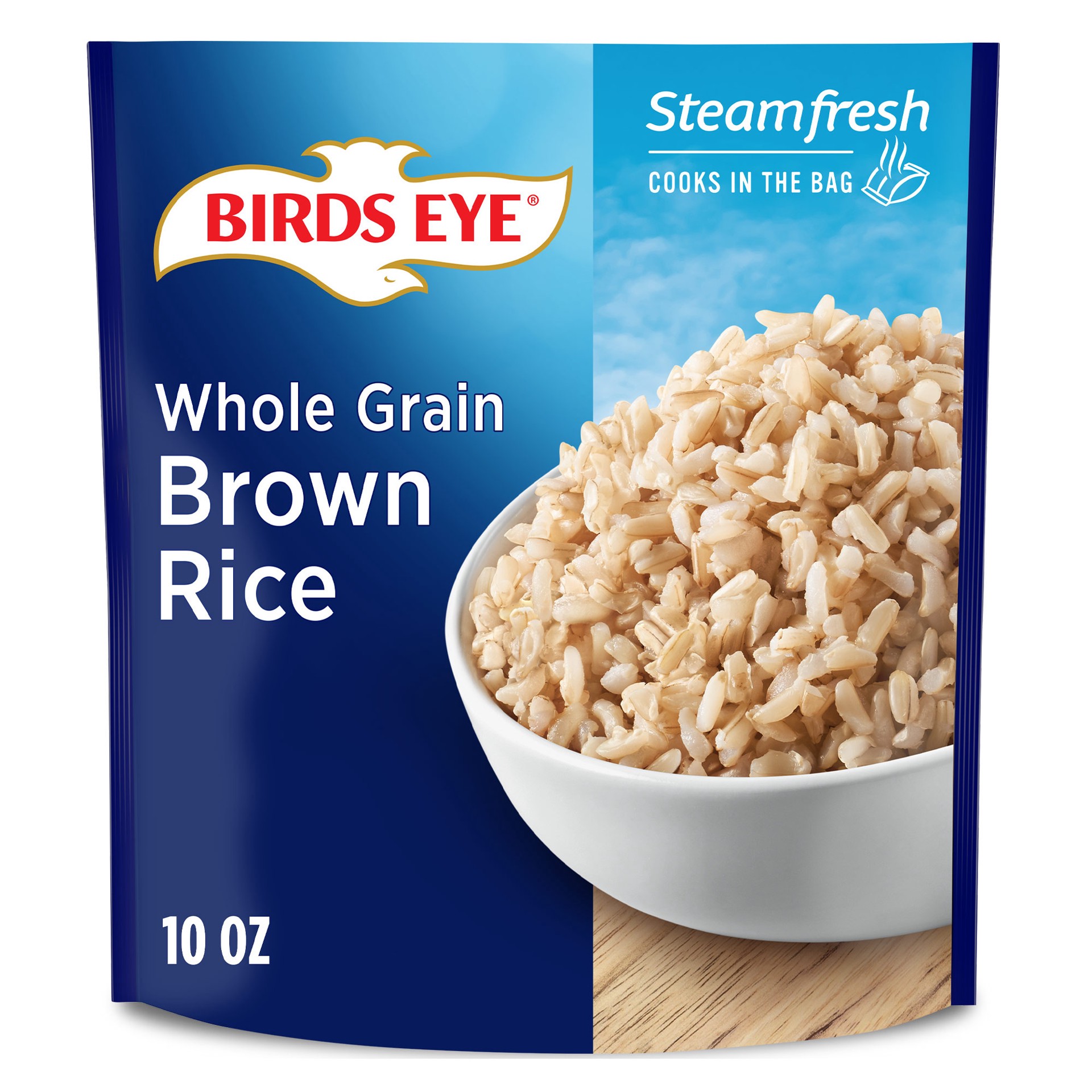 slide 1 of 5, Birds Eye Whole Grain Brown Rice 10 oz, 10 oz