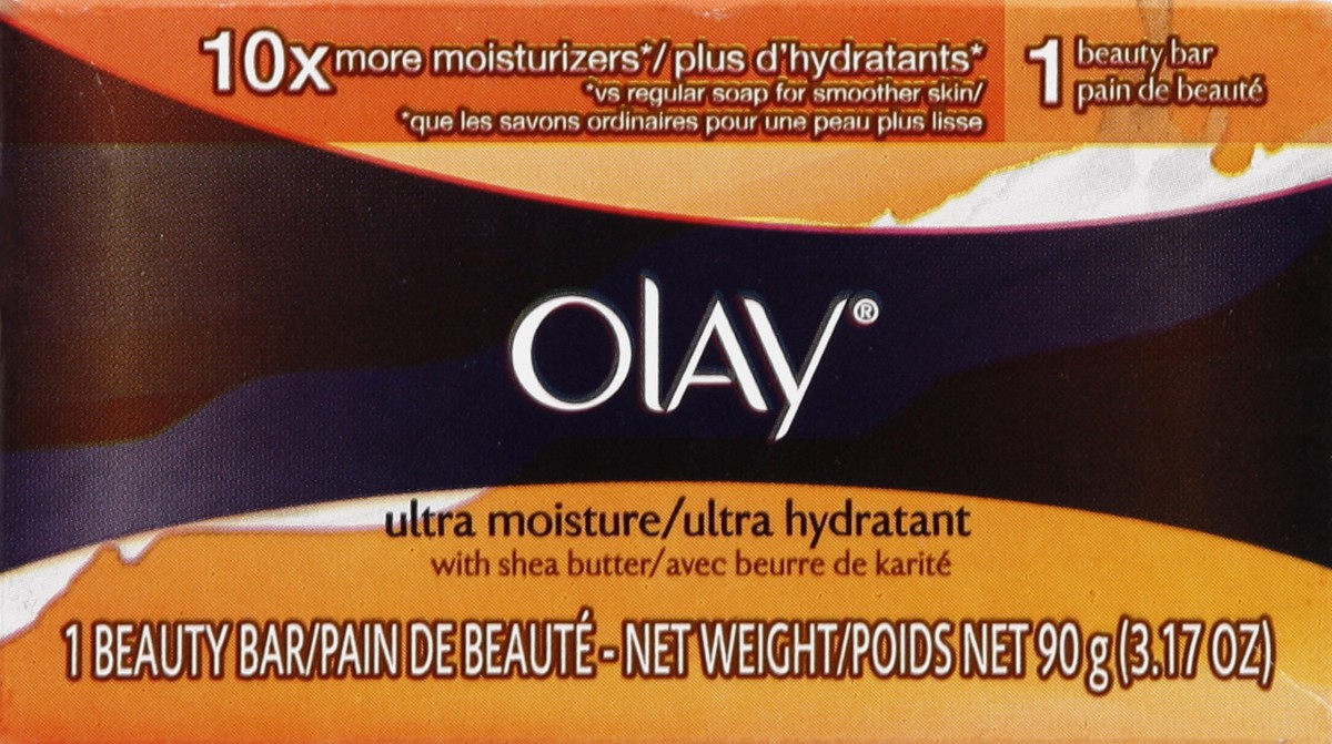 slide 2 of 5, Olay Ultra Moisture with Shea Butter Beauty Bar, 1 ct