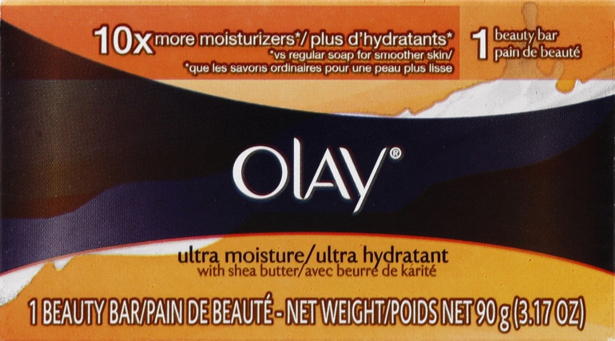 slide 1 of 5, Olay Ultra Moisture with Shea Butter Beauty Bar, 1 ct