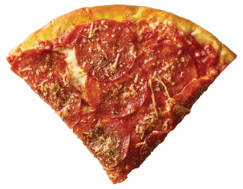 slide 1 of 1, Xtreme Pepperoni Pizza Slice, 8 oz