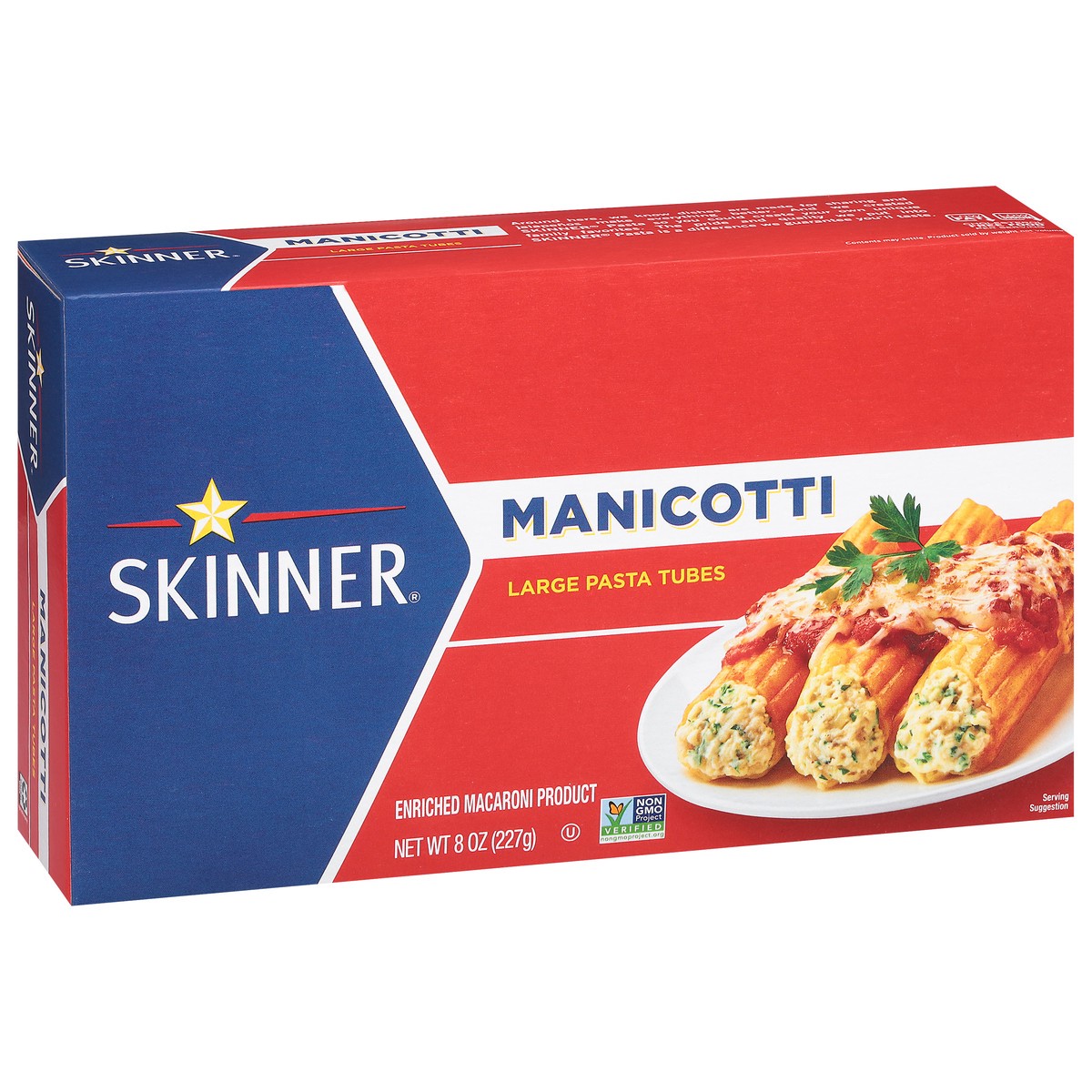 slide 9 of 14, Skinner Manicotti 8 oz, 8 oz