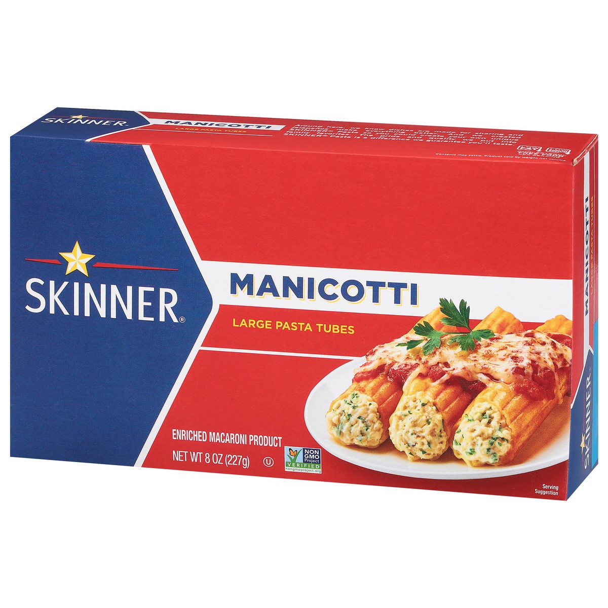 slide 5 of 14, Skinner Manicotti 8 oz, 8 oz