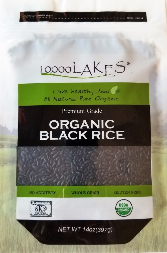 slide 1 of 1, 10000 Lakes Organic Black Rice, 14 oz