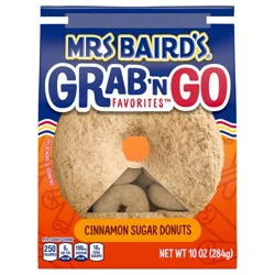 Mrs. Baird's Cinnamon Sugar Grab N' Go Donuts 10 Oz