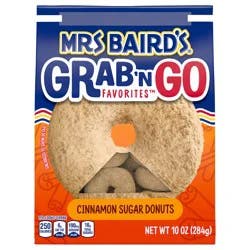 Mrs. Baird's Cinnamon Sugar Grab N' Go Donuts 10 Oz