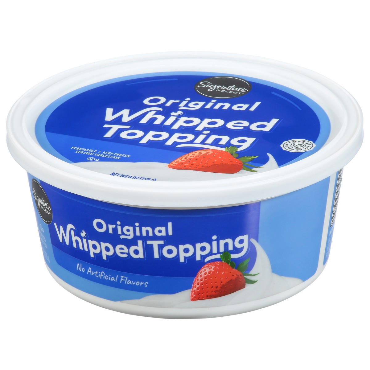 slide 2 of 4, Signature Select Dairy Whipped Topping - 8 Oz, 8 oz