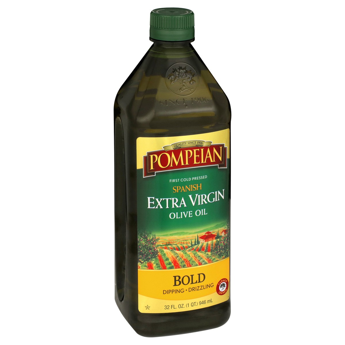 slide 8 of 9, Pompeian 32 oz Pompeian Bold Extra Virgin Olive Oil, 32 fl oz