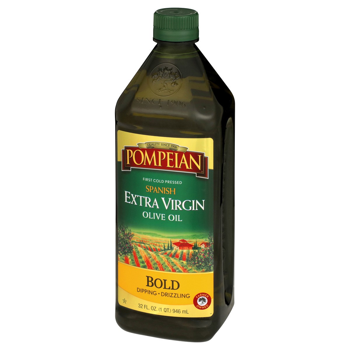 slide 9 of 9, Pompeian 32 oz Pompeian Bold Extra Virgin Olive Oil, 32 fl oz