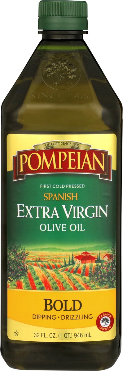 slide 6 of 9, Pompeian 32 oz Pompeian Bold Extra Virgin Olive Oil, 32 fl oz