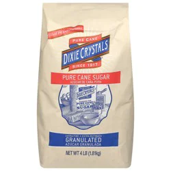Dixie Crystals Extra Fine Granulated Pure Cane Sugar 4 lb